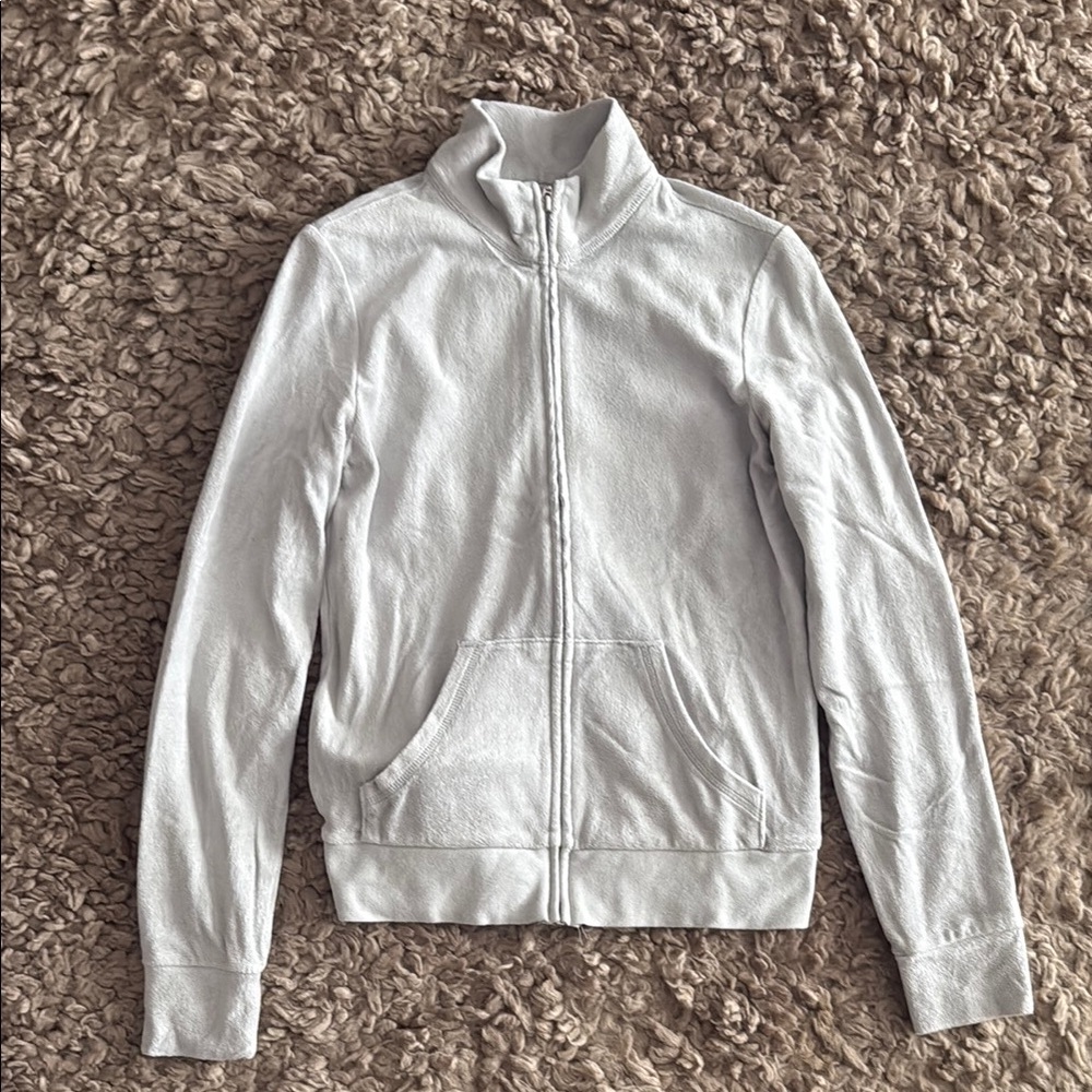 Juicy Couture Grey Zip-Up Jacket